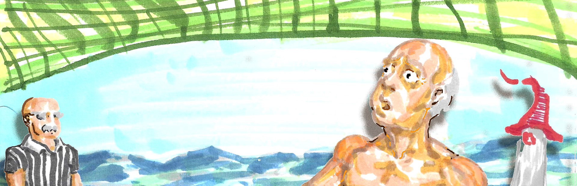 Retired Men's Nude Beach Volleyball League