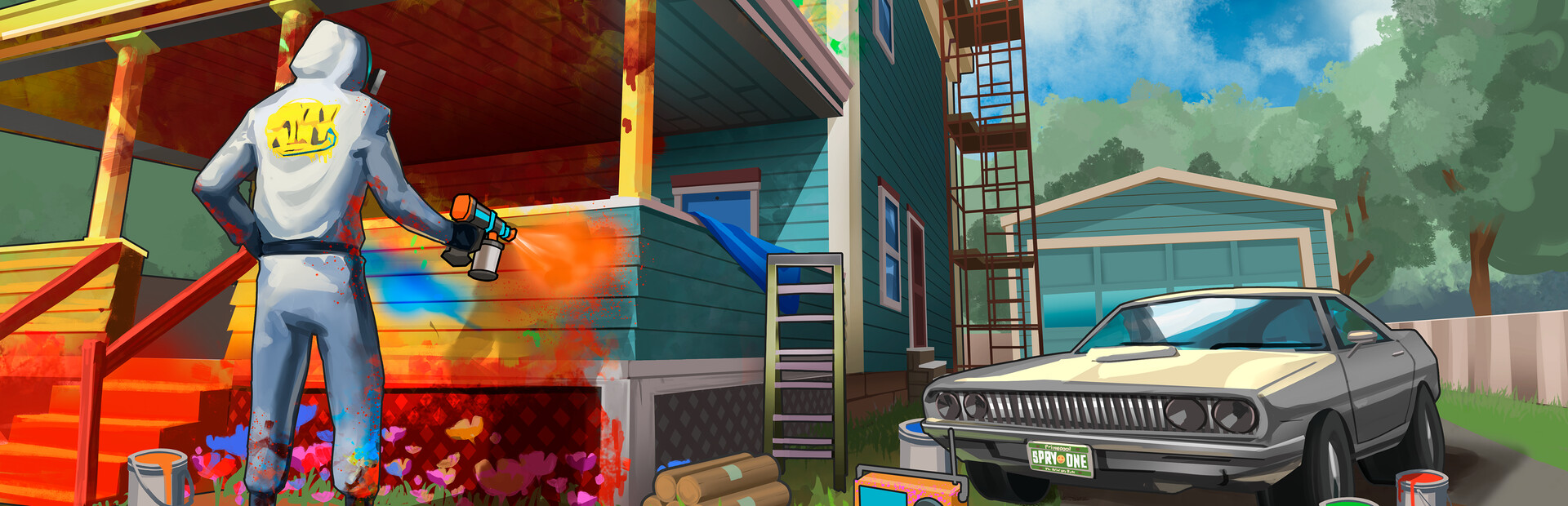 Spray Paint Simulator