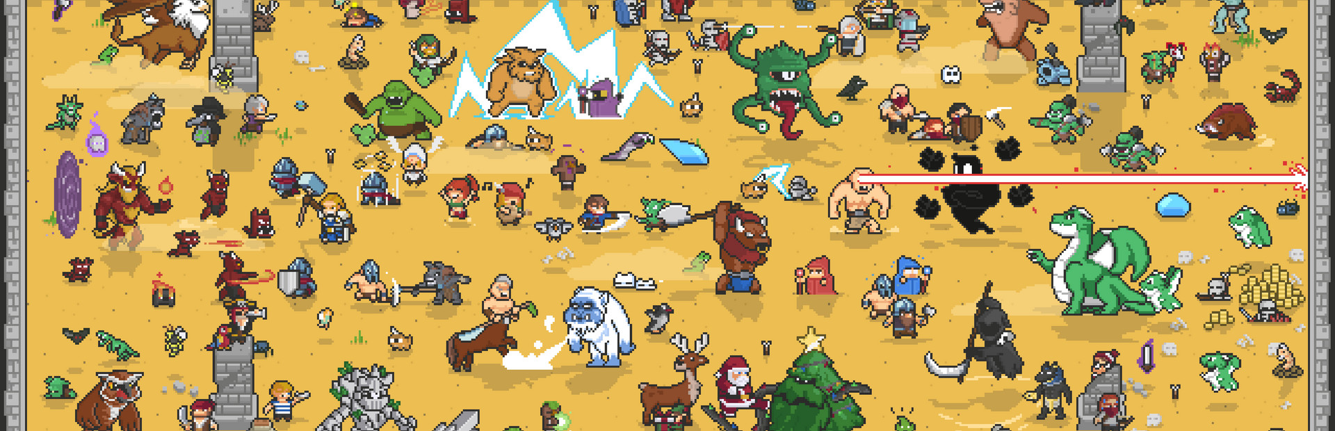 Pixel Survivors : Roguelike