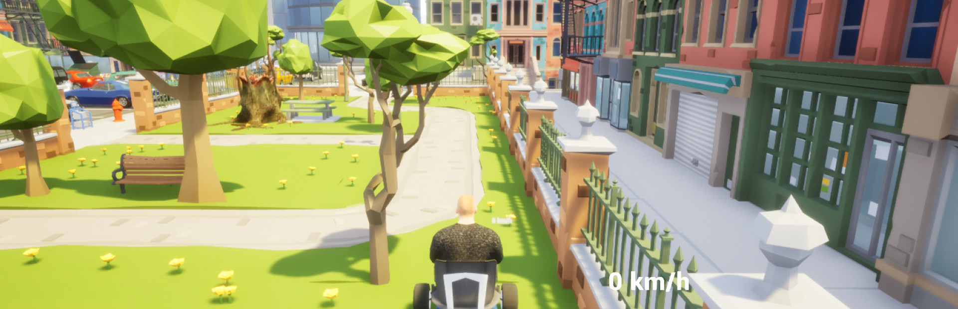 Lawnmower game: Mortal Race