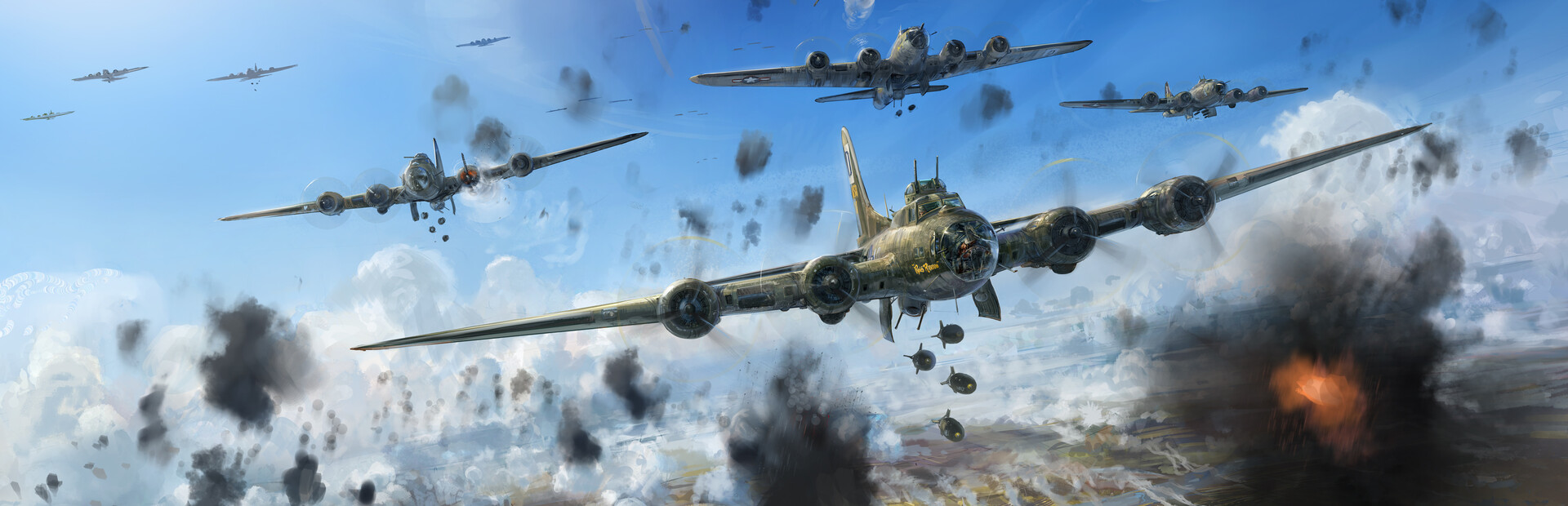 B-17 Flying Fortress : The Mighty 8th Redux