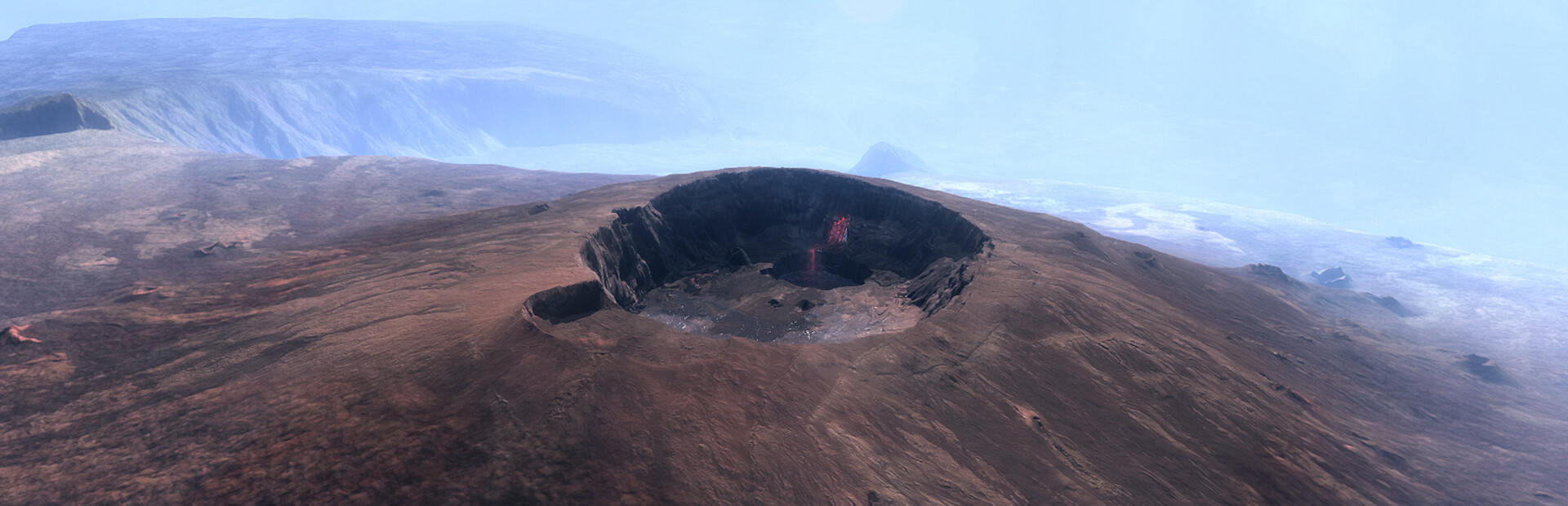 Volcano Simulator - Reunion Island