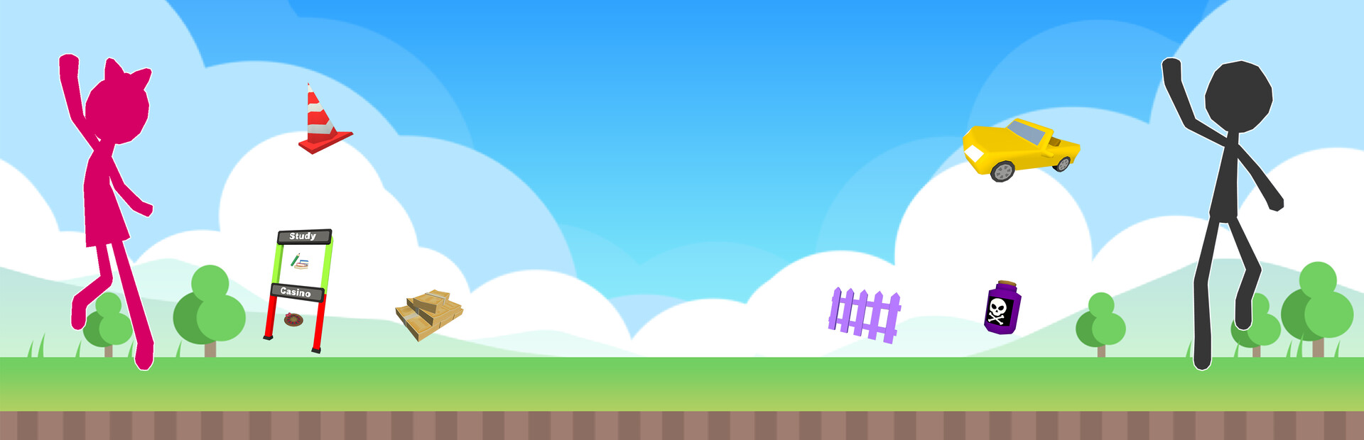 YEAH! YOU WANT "THOSE GAMES," RIGHT? SO HERE YOU GO! NOW, LET'S SEE YOU CLEAR THEM!