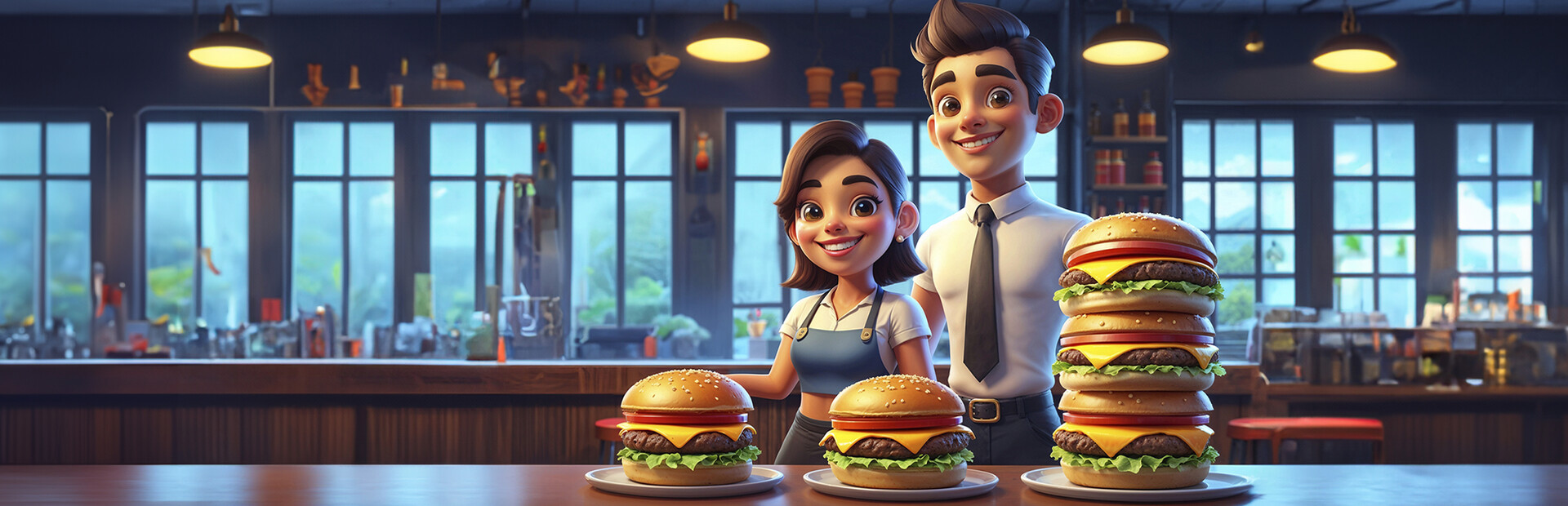 Burger Restaurant Simulator