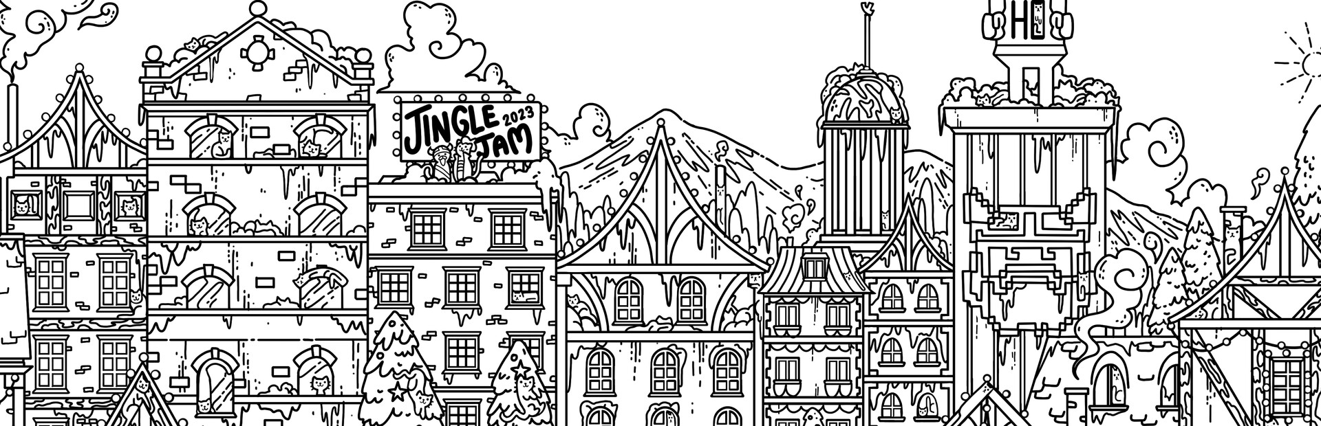 Cats Hidden in Jingle Jam