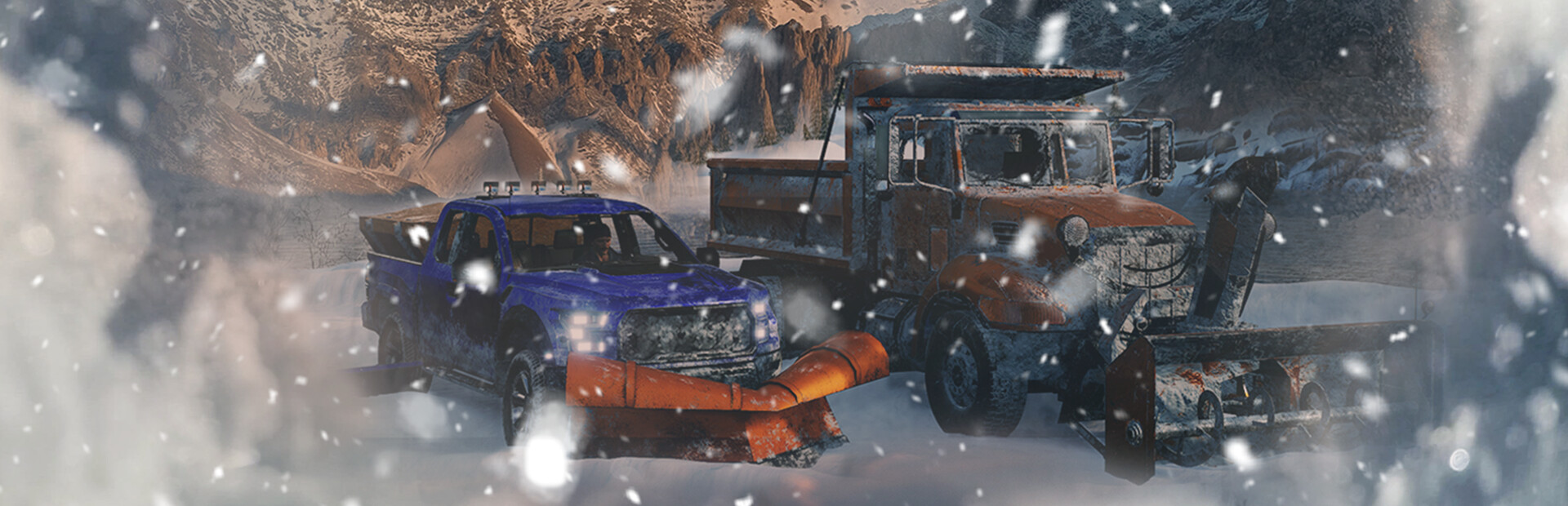 Snow Plowing Simulator - First Snow