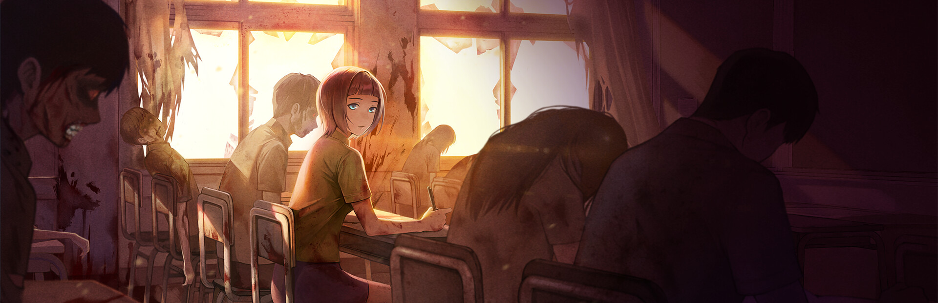 今、私たちの学校は...