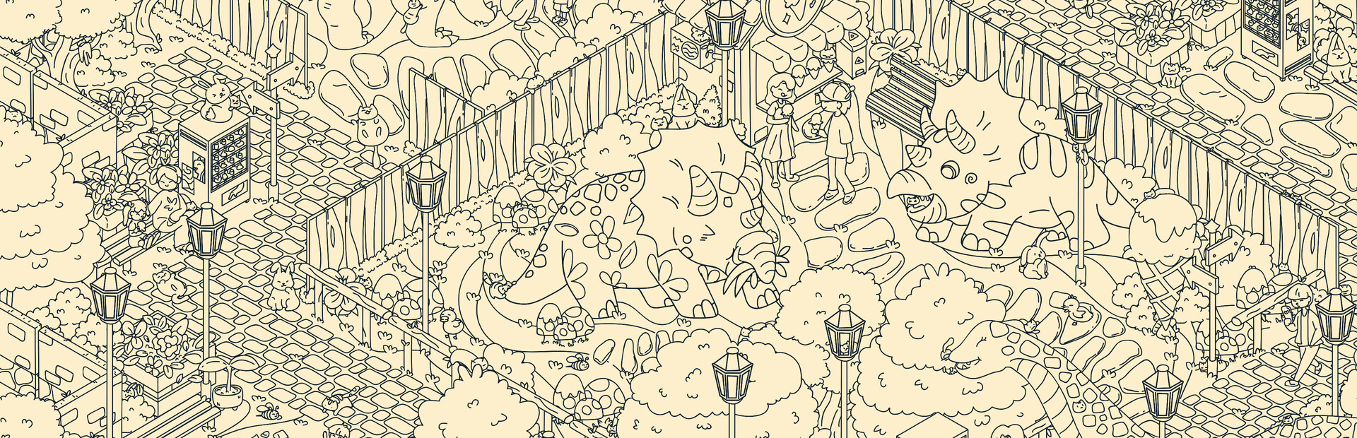 Cats and Seek: Dino Park