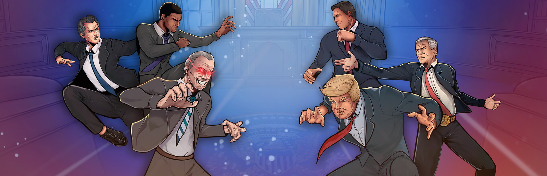 Political Punchers Parody Arena