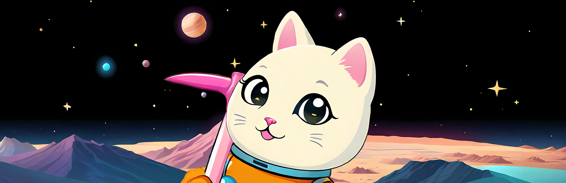 Space Kitten: An Easy Survival Game