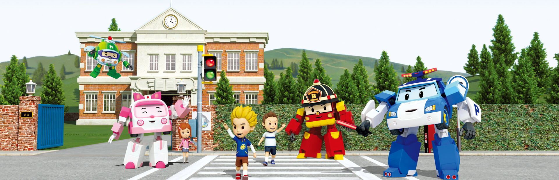 VR traffic safety with Polly