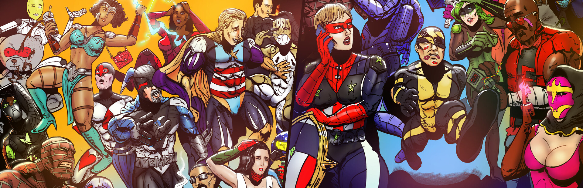 Second Rate Superheroes