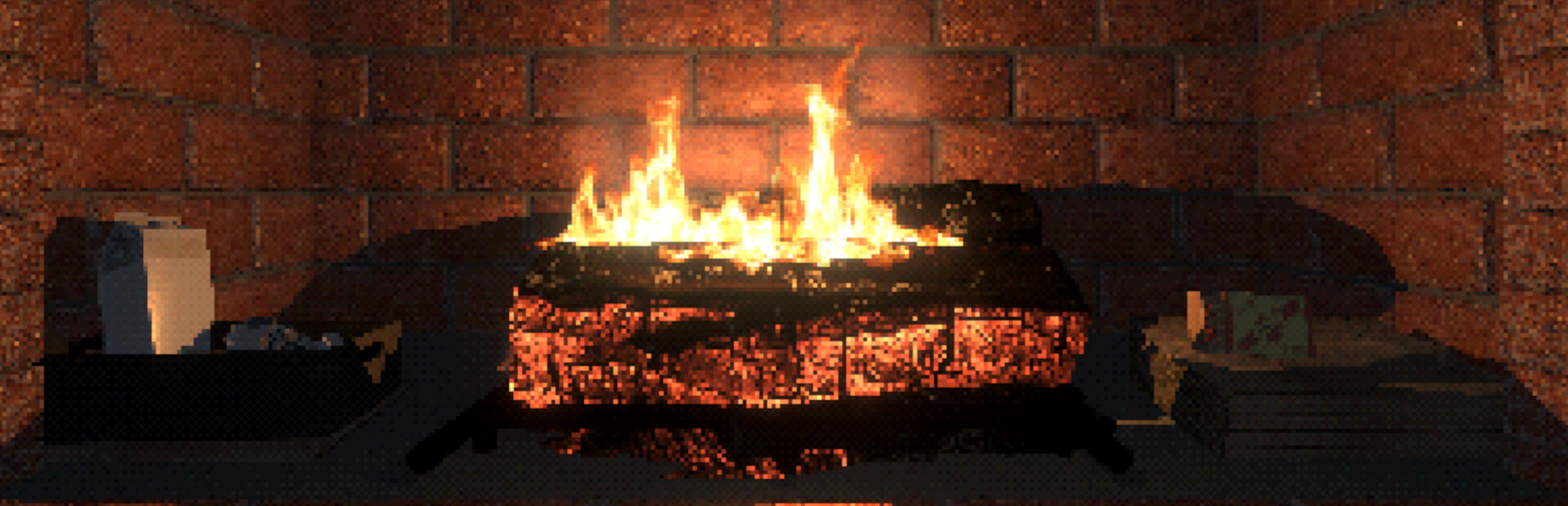 Virtual Interactive Fireplace
