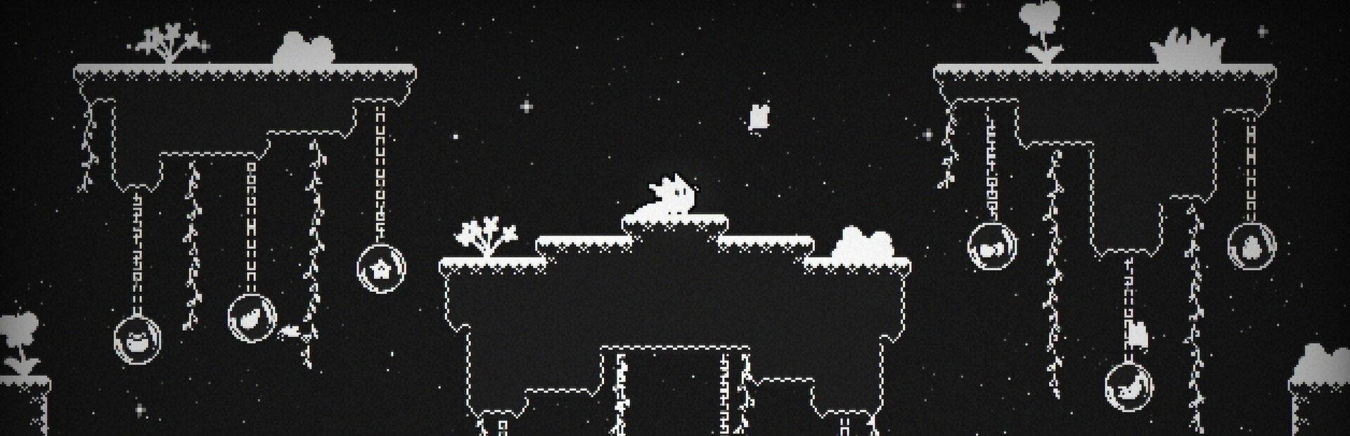 Cats Catching Mice: The Black and White World