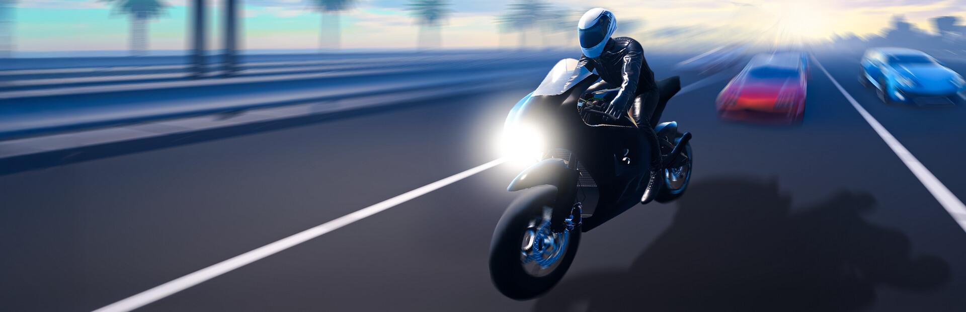Motorcycle Night Ride