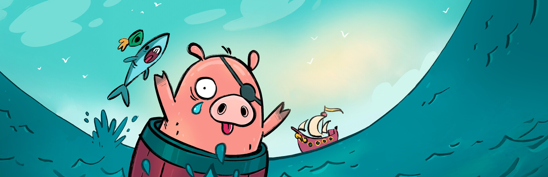 Poor Piggy Pirate