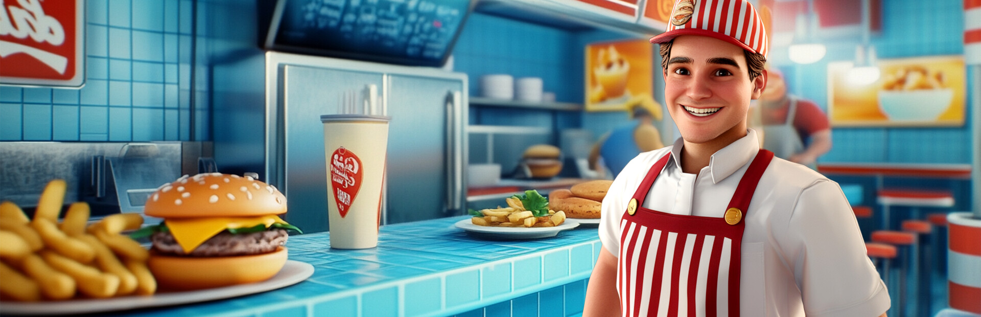 Diner Simulator 🍔 Demo