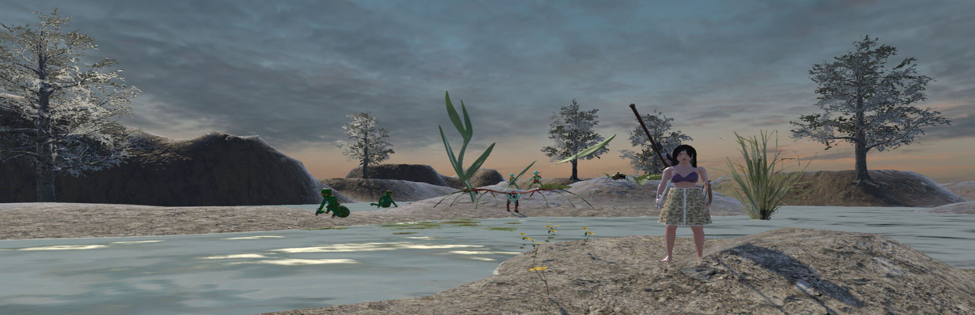 The Queen Riding Insects