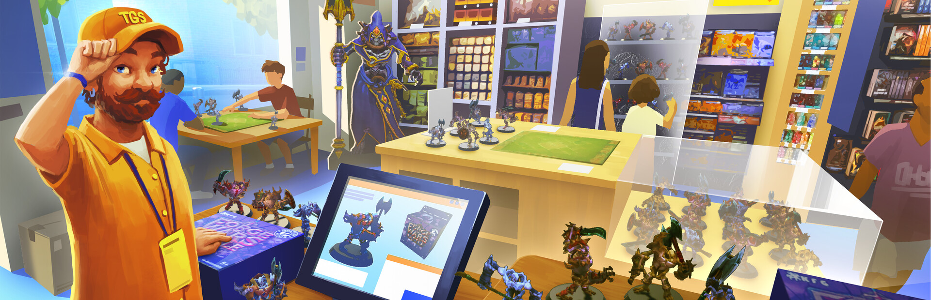 Tabletop Game Shop Simulator Demo