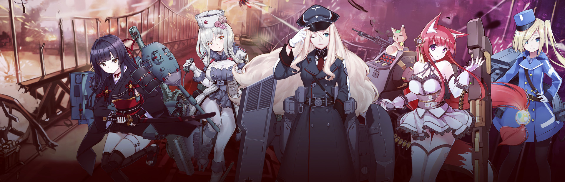 Metal Waltz: Anime tank girls