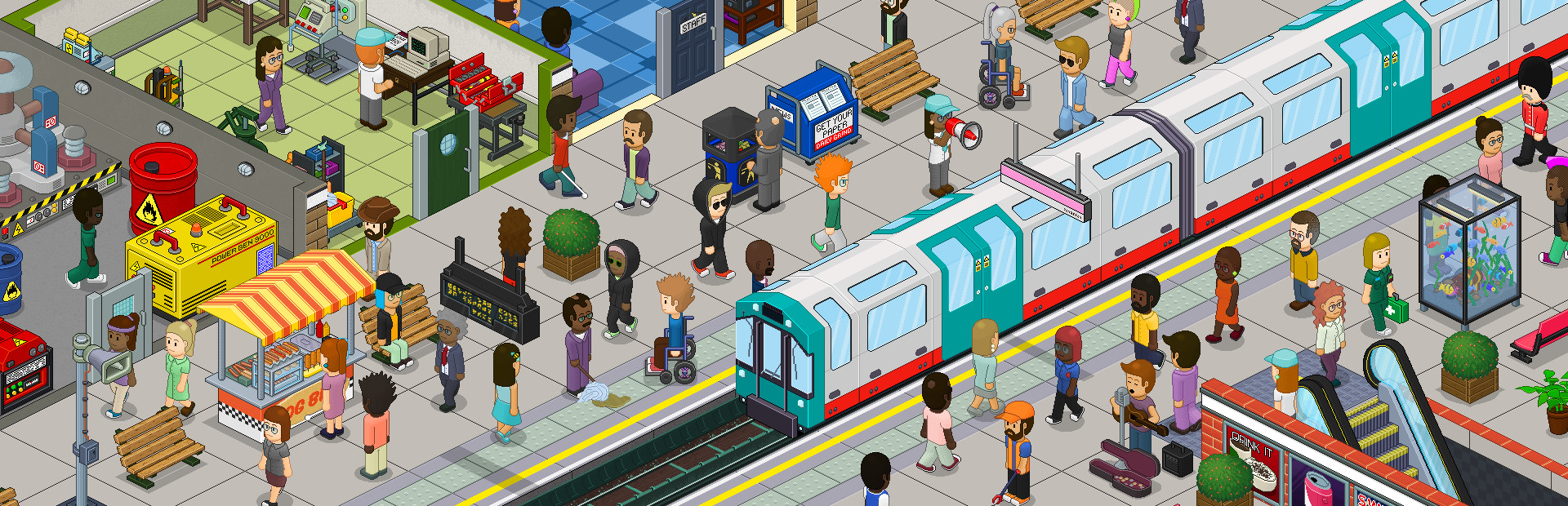 Overcrowd: A Commute 'Em Up