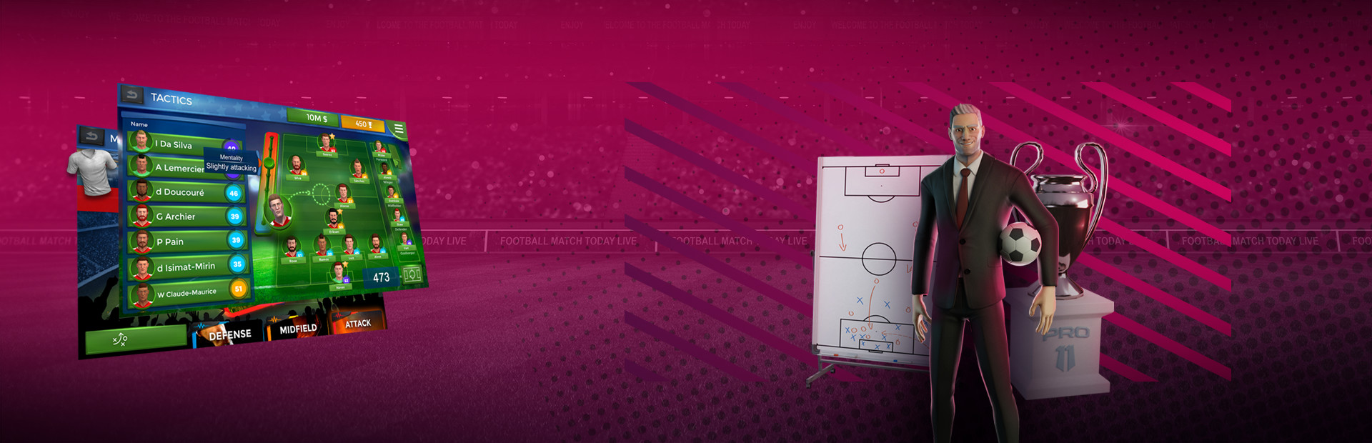 Pro 11 - Football Manager Game