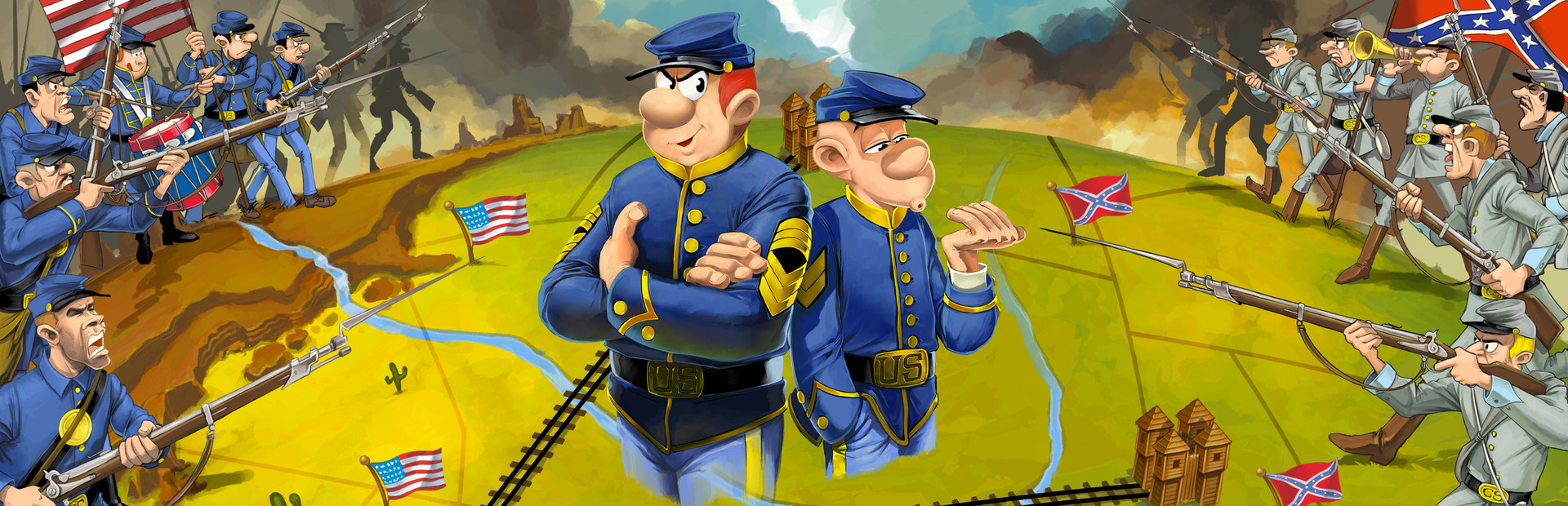 The Bluecoats: North & South