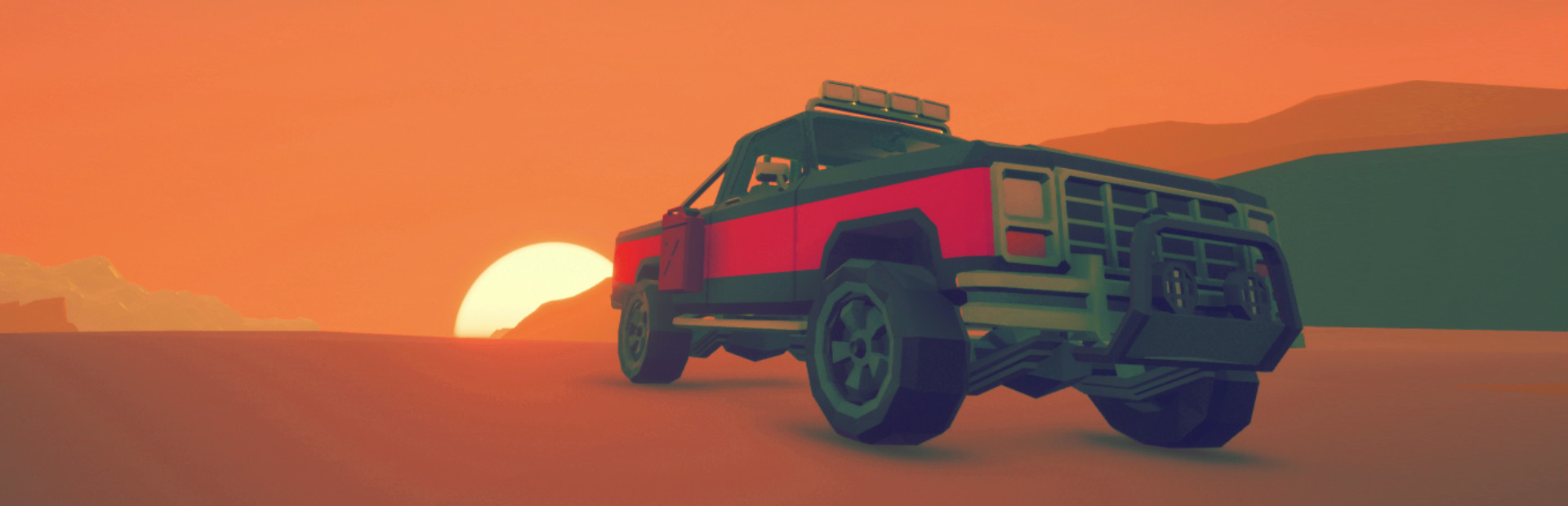 Under the Sand REDUX - a road trip simulator