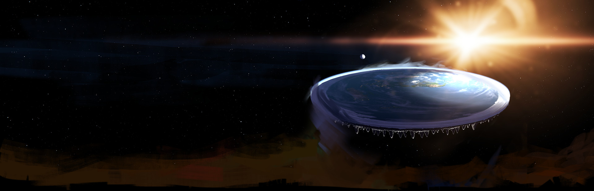 Flat Earth Simulator