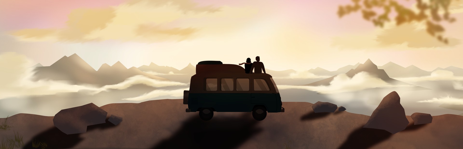 Kombi Travels - Jigsaw Landscapes